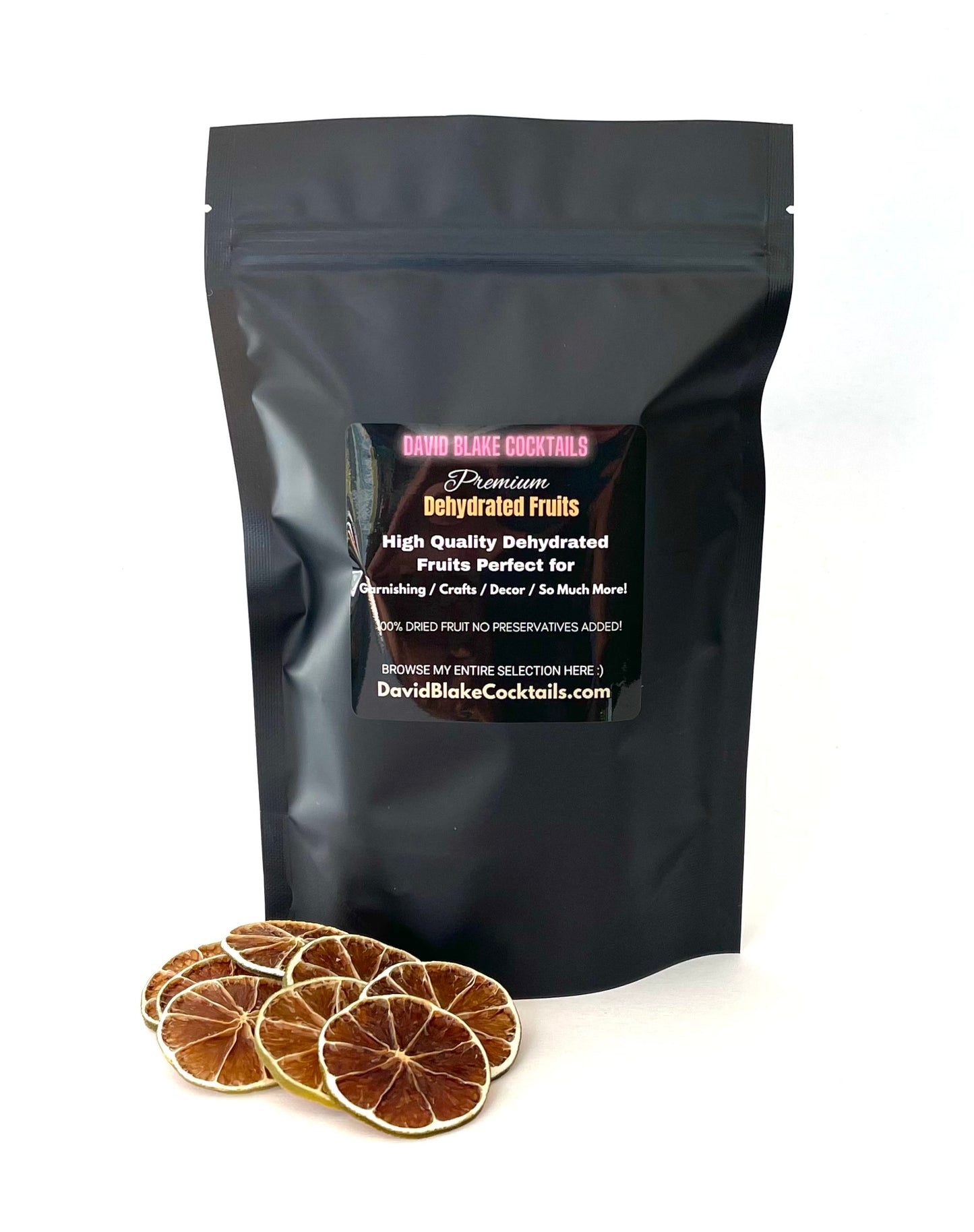 Dried Lime Slices - 40+ Piece Dehydrated Lime - Lime Wheels - High Quality Dried Lime