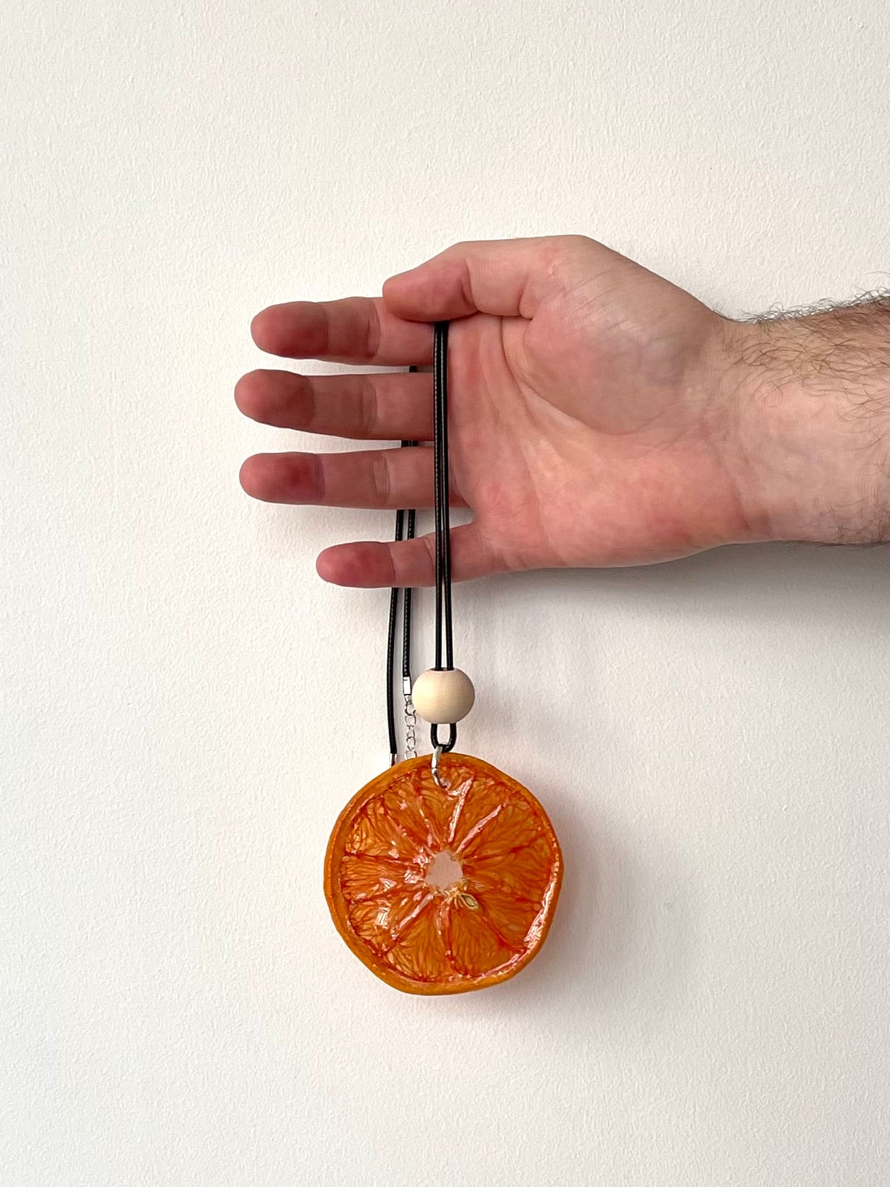 Grapefruit Wheel Necklace *Free Shipping*
