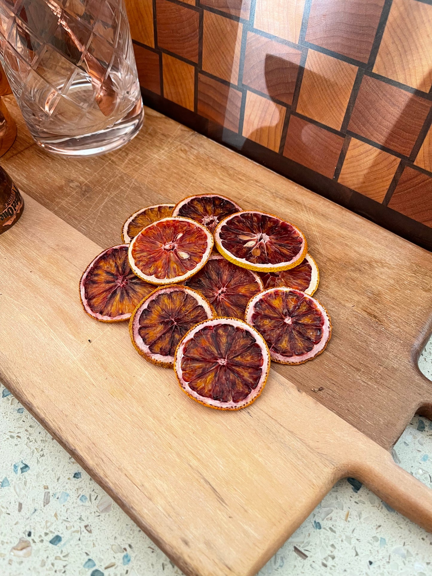 30+ Piece Dehydrated Blood Orange Bag
