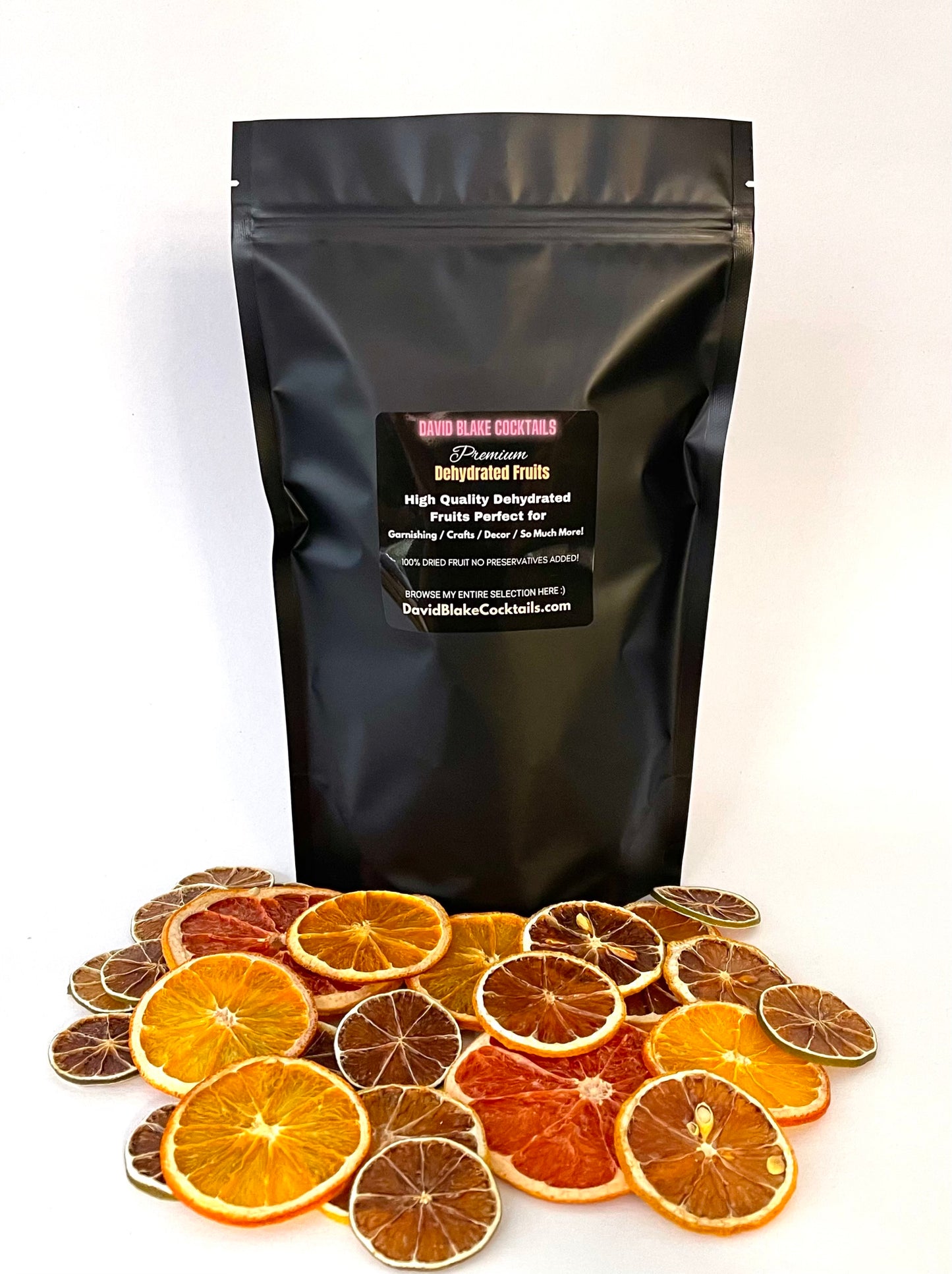 100+ Piece Dehydrated Mixed Citrus - Dried Citrus Assortment - Large Bag Dried Citrus Mixture