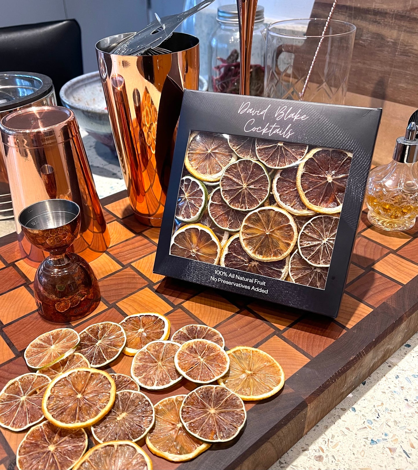 Dried Lemon Lime Box - 50+ Piece Dehydrated Lemon / Lime in Box - High Quality Dried Citrus Box