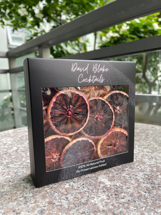 Dried Blood Orange Box - 30+ Piece Dehydrated Blood Orange Box - High Quality Dried Blood Orange Wheels