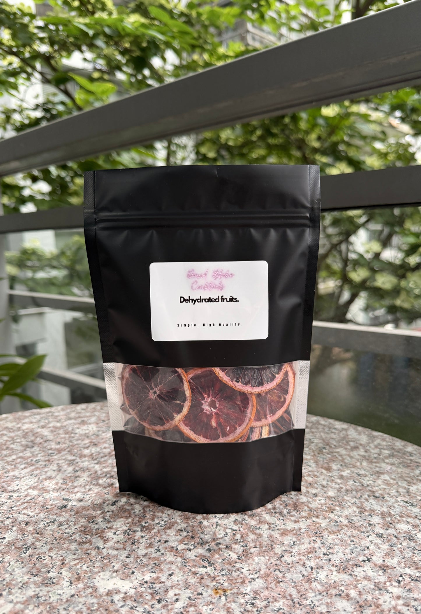 30+ Piece Dehydrated Blood Orange Bag