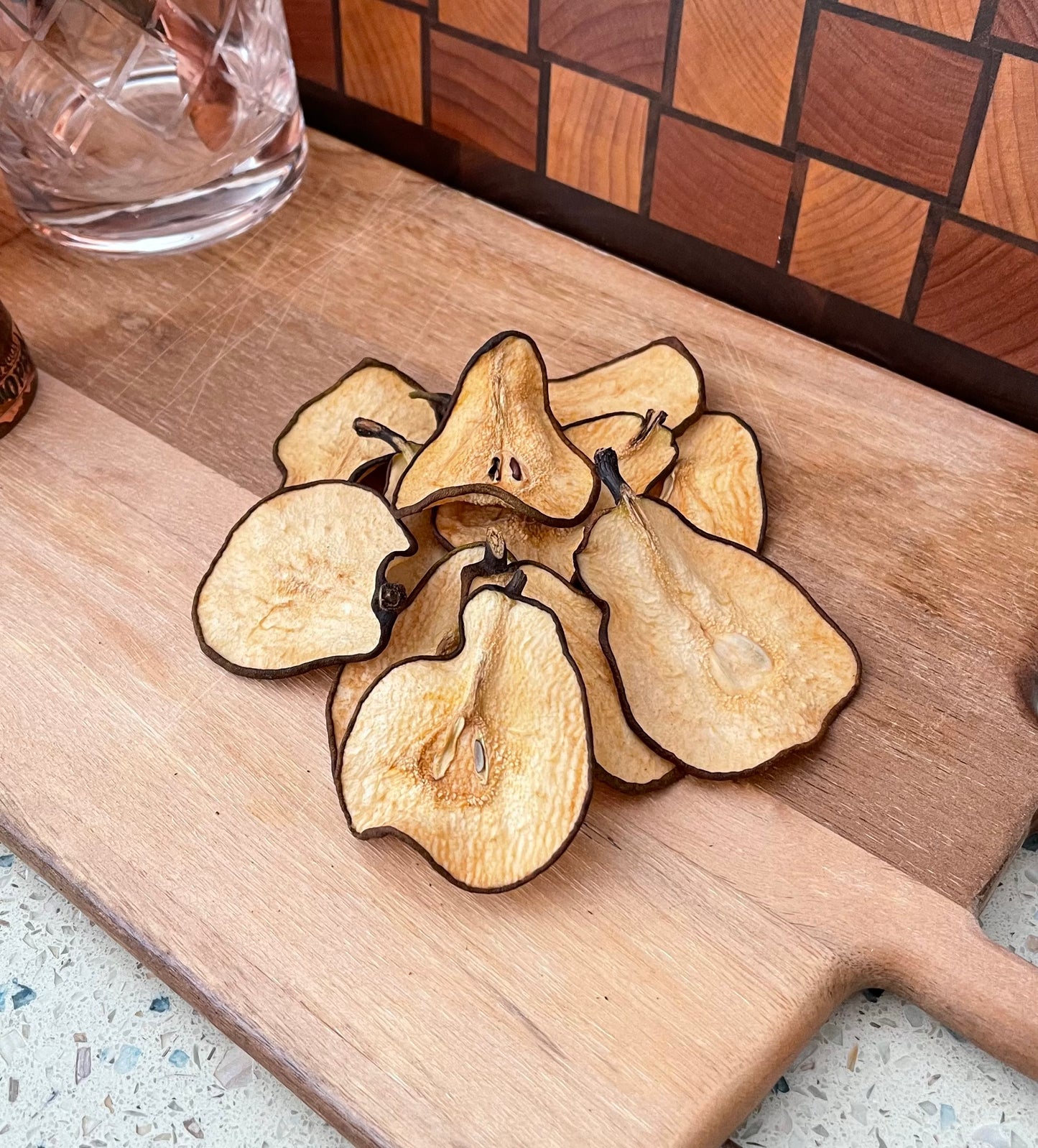 Dried Pear Slices - 20+ Piece Dehydrated Pear Bag - High Quality Dried Pear