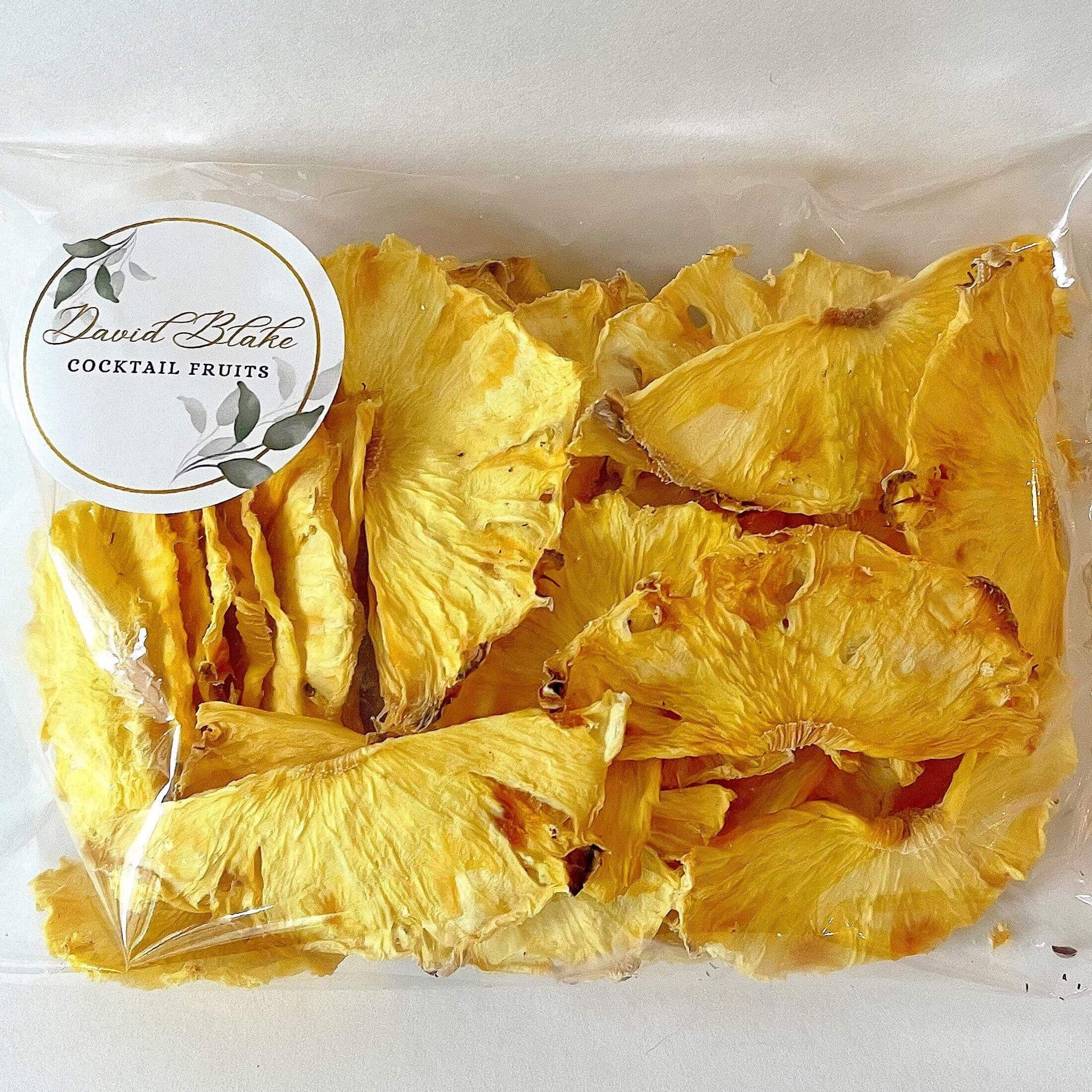 3.5 Oz Dehydrated Pineapple for Cocktails, Dried Pineapple garnish  halfmoons, Dried pineapple with skin, Edible Cocktail Garnish, Dehydrated  fruit for cocktails